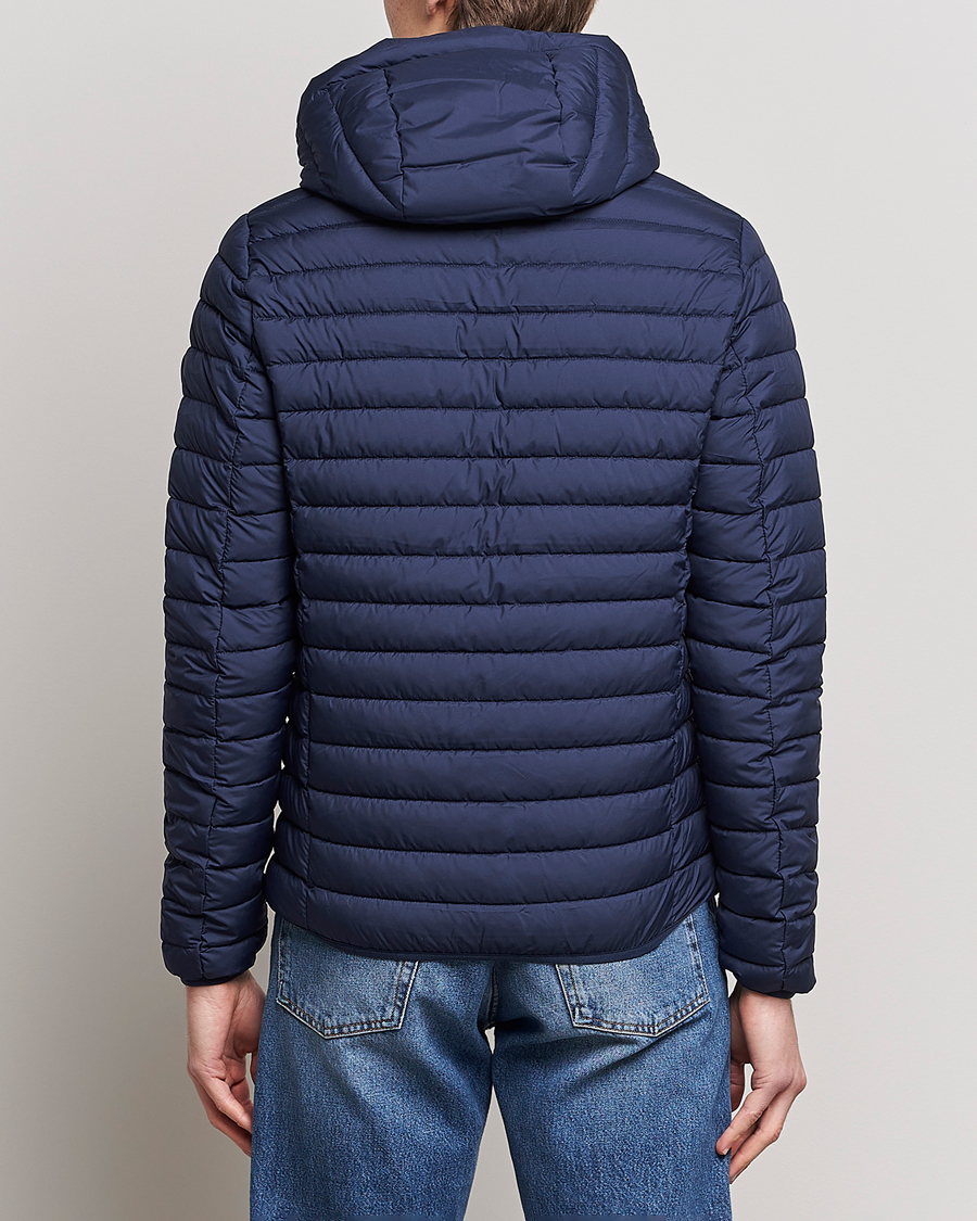 Herren | Jacken | Save The Duck | Luke Lightweight Matt Padded Hood Jacket Navy Blue