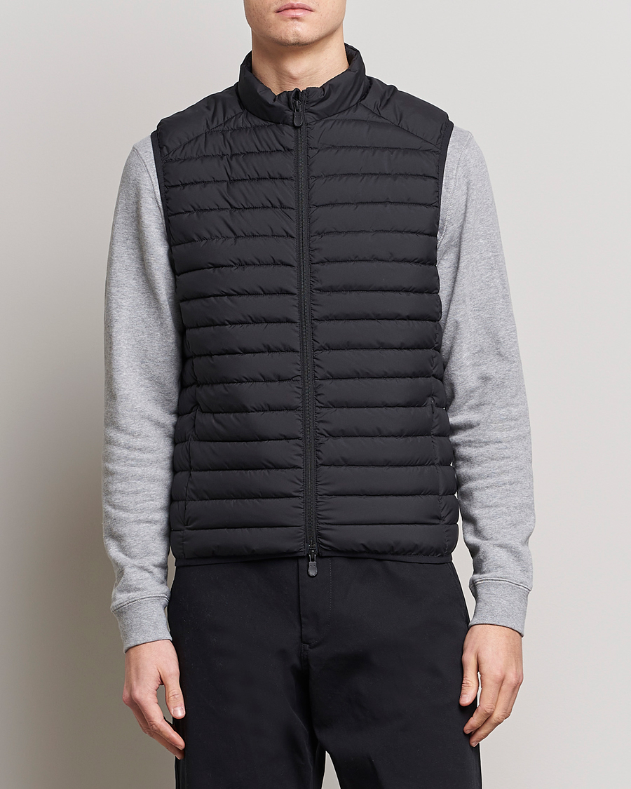 Herren | Jacken | Save The Duck | Leonard Lightweight Matt Padded Vest Black