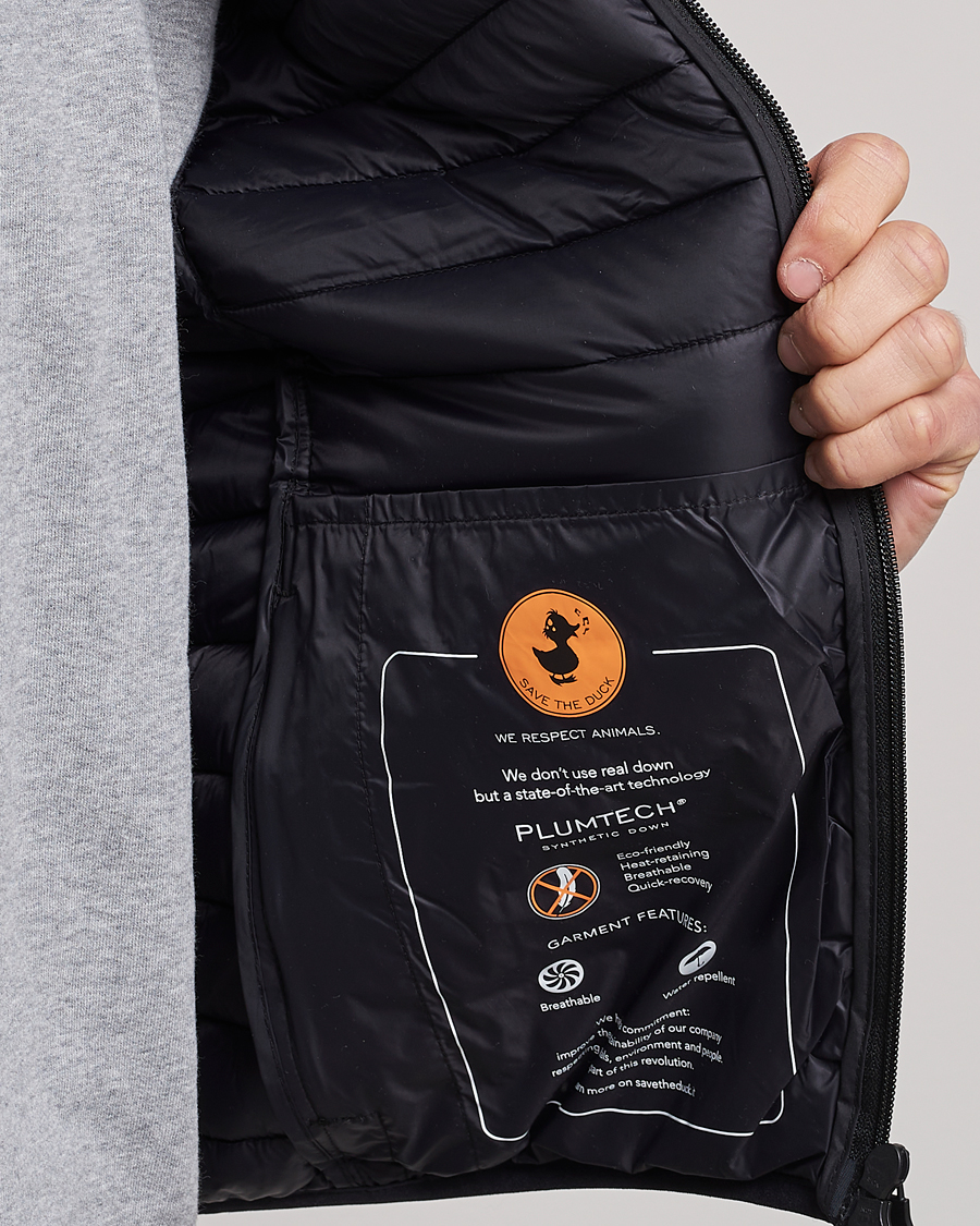 Herren | Jacken | Save The Duck | Leonard Lightweight Matt Padded Vest Black