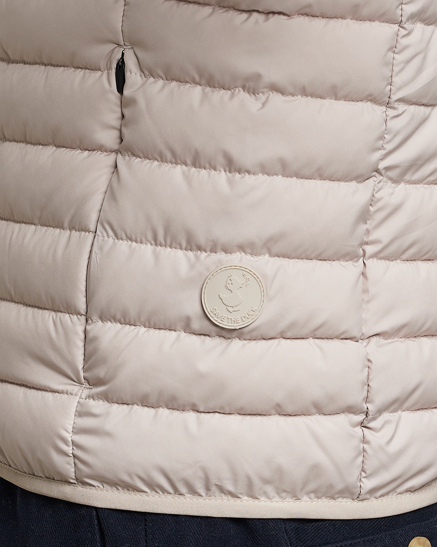 Herren | Westen | Save The Duck | Leonard Lightweight Matt Padded Vest Rainy Beige