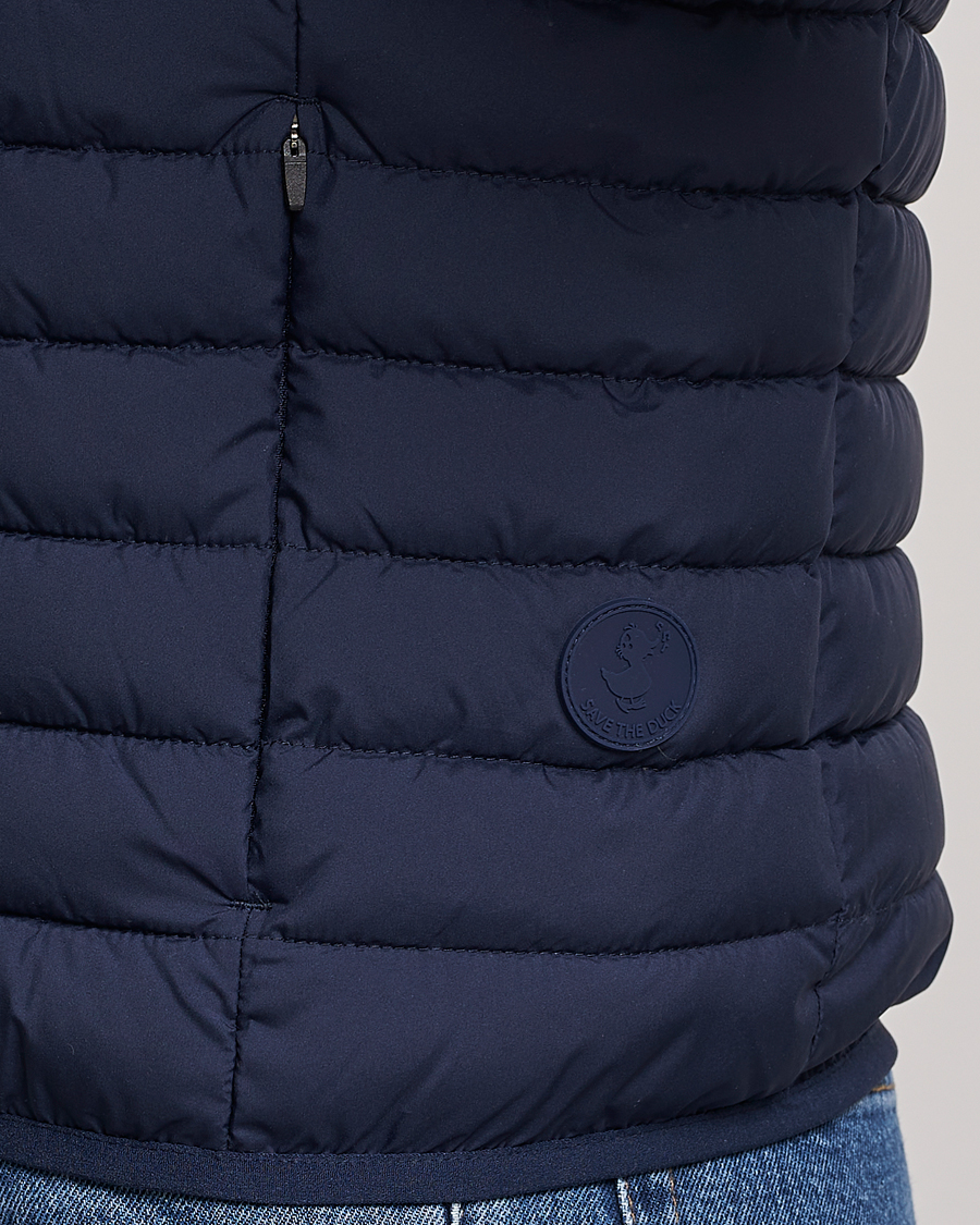 Herren | Westen | Save The Duck | Leonard Lightweight Matt Padded Vest Navy Blue
