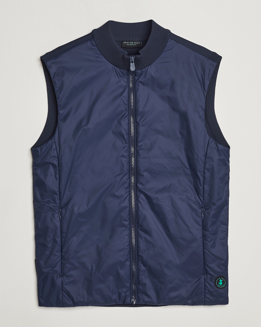 Herren | Westen | Save The Duck | Tucana Recycled Hybrid Vest Navy Blue