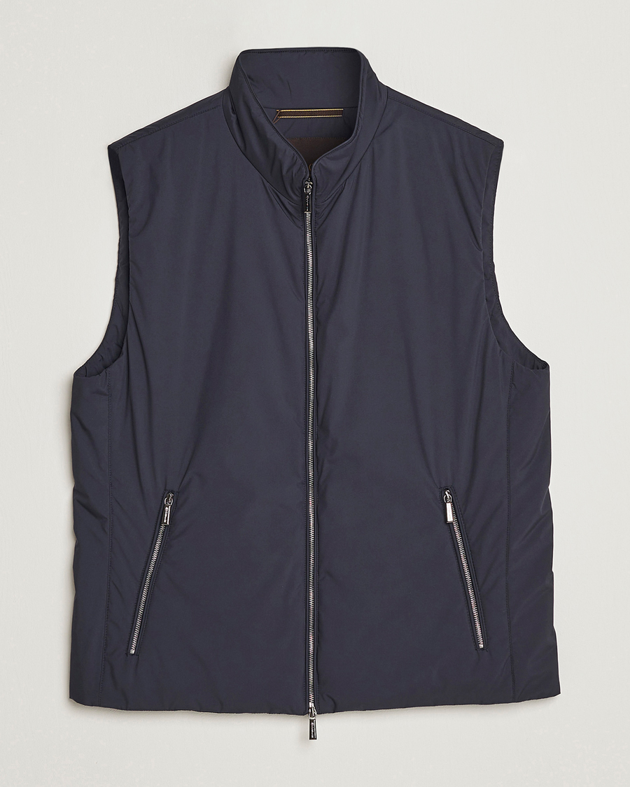 Herren | Jacken | MooRER | Senio Padded Vest Navy