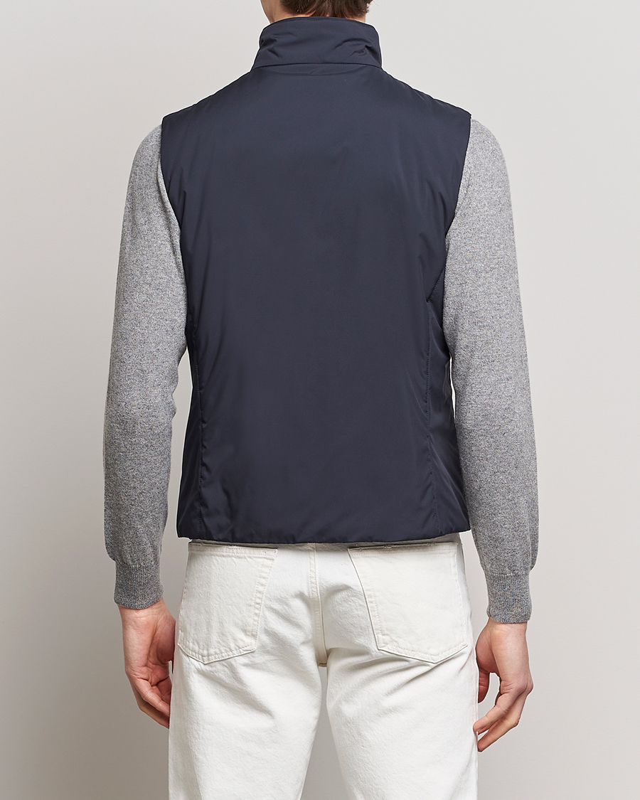 Herren | Jacken | MooRER | Senio Padded Vest Navy