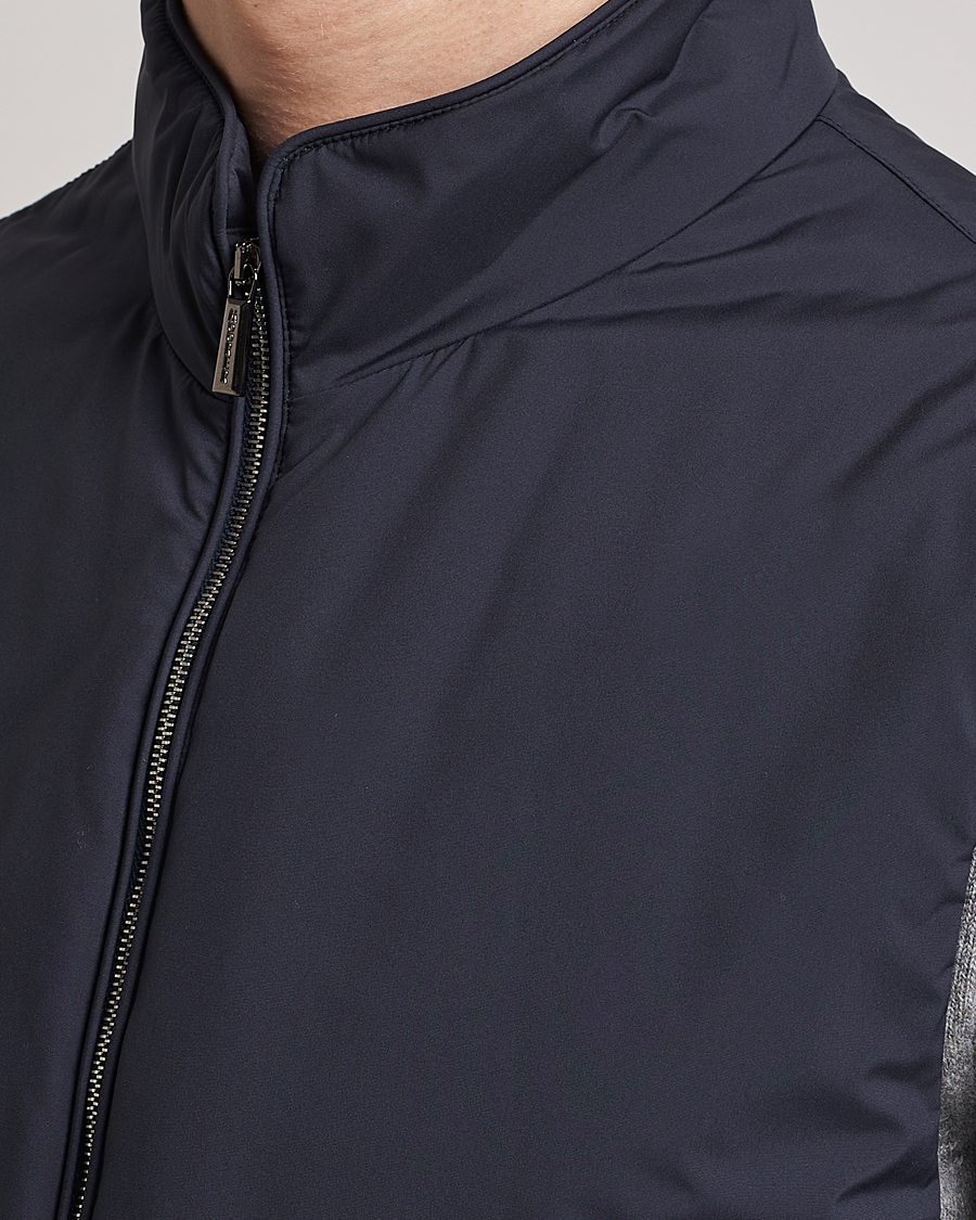 Herren | Jacken | MooRER | Senio Padded Vest Navy