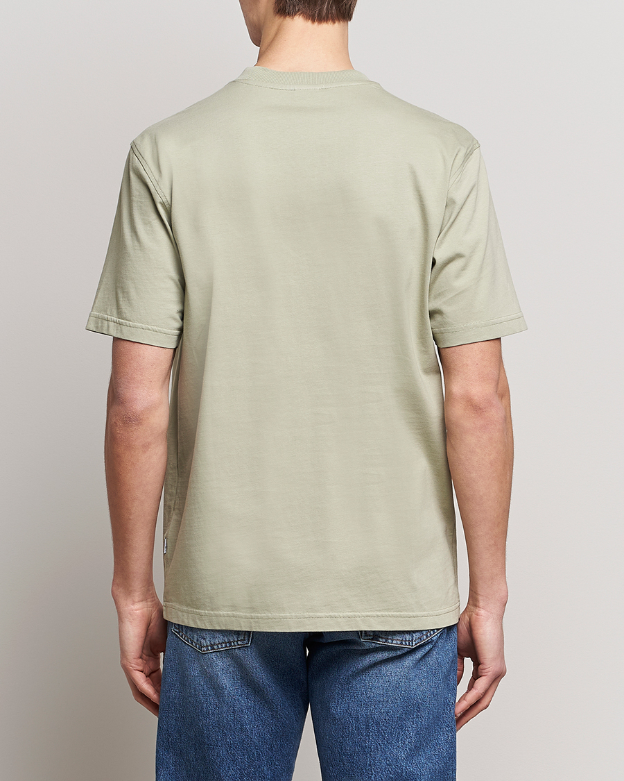Herren | T-Shirts | NN07 | Adam Pima Crew Neck T-Shirt Pale Green