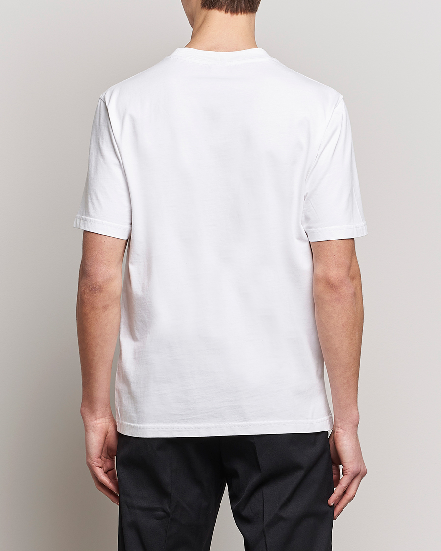 Herren | T-Shirts | NN07 | Adam Logo Crew Neck T-Shirt White