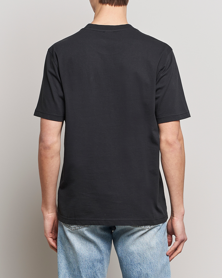 Herren | T-Shirts | NN07 | Adam Logo Crew Neck T-Shirt Black
