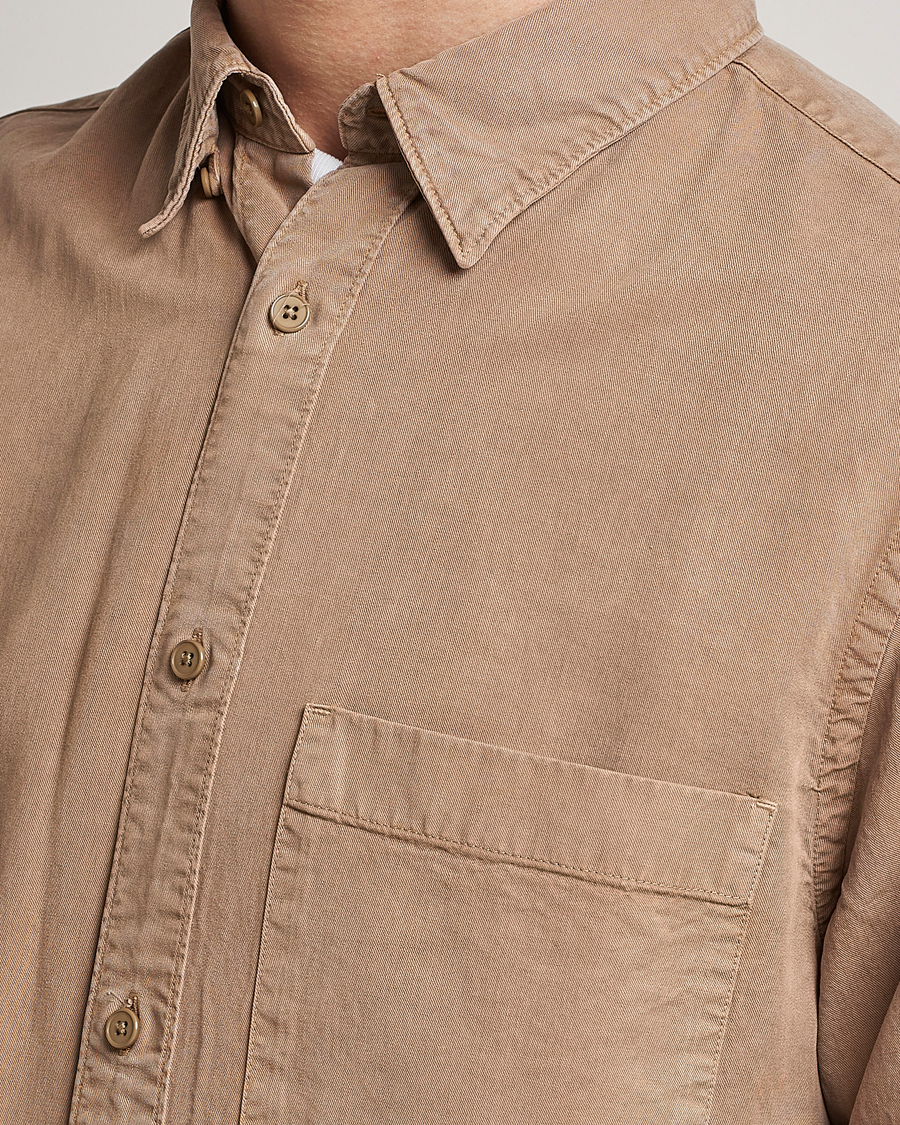 Herren | Hemden | NN07 | Cohen Tencel Shirt Greige