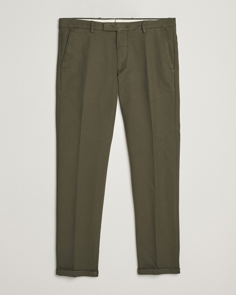Herren | Hosen | NN07 | Scott Regular Fit Stretch Trousers Army Green