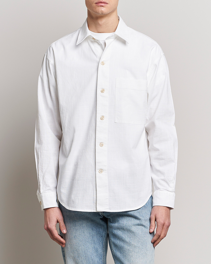 Herren | Hemden | NN07 | Adwin Cotton Pocket Shirt Off White