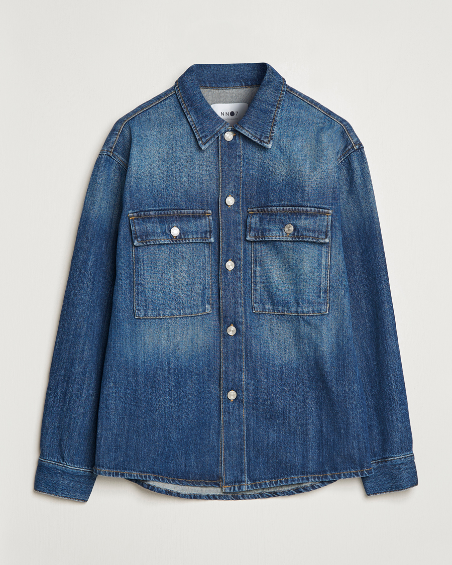 Herren | Jacken | NN07 | Roger Denim Jacket Medium Blue