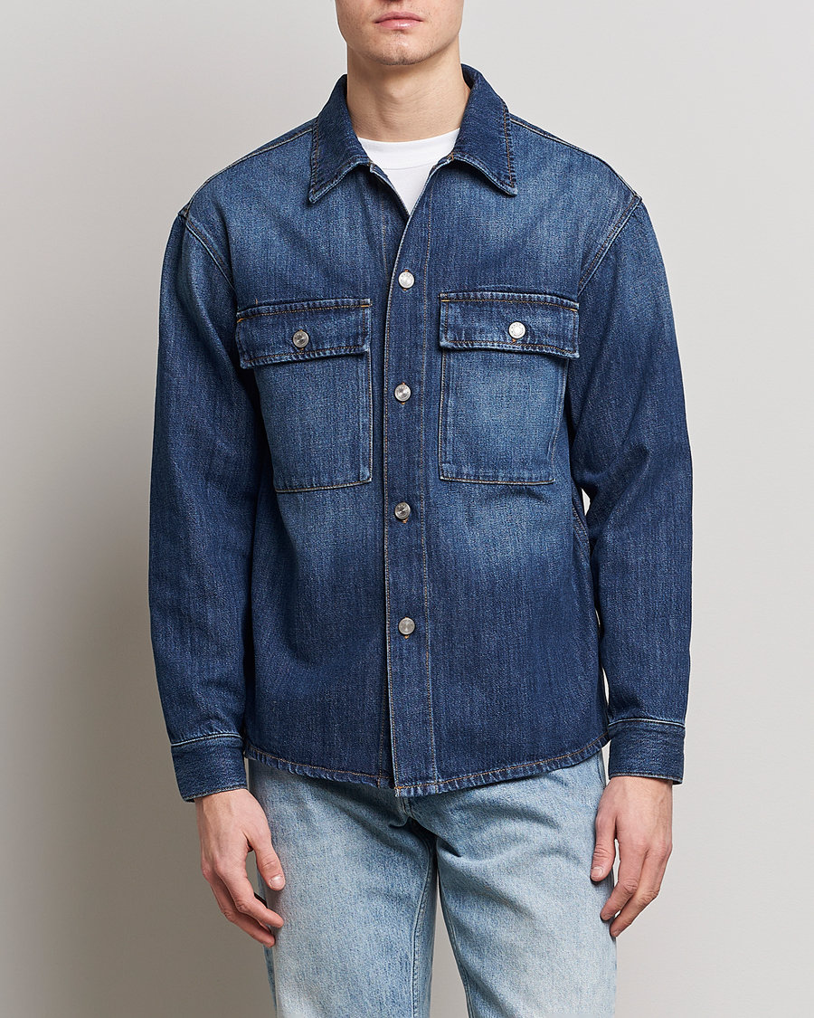 Herren | Jacken | NN07 | Roger Denim Jacket Medium Blue