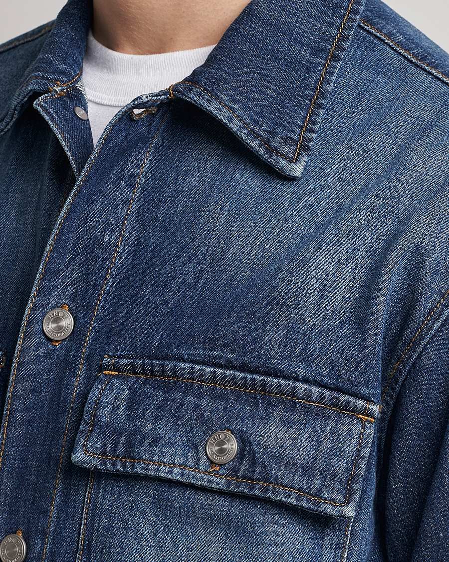 Herren | Jacken | NN07 | Roger Denim Jacket Medium Blue