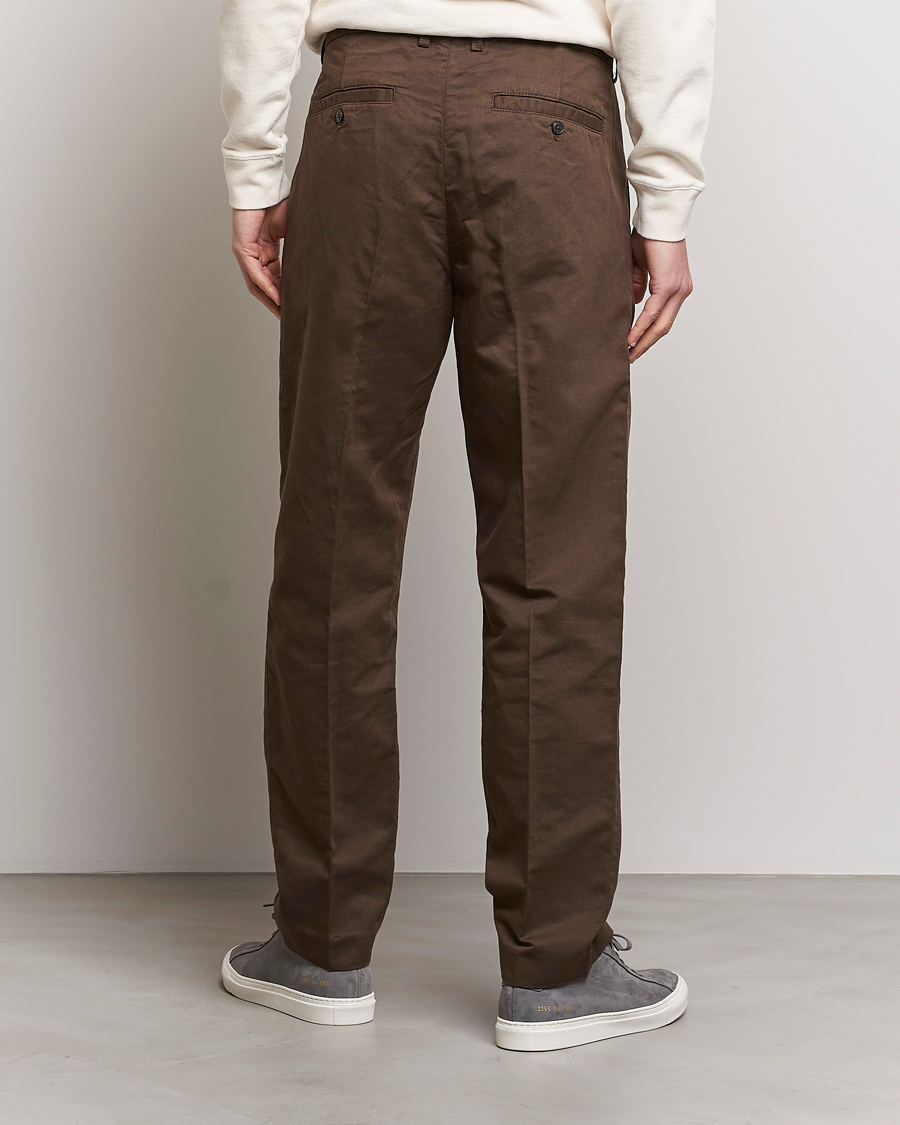 Herren | Hosen | NN07 | Fritz Pleated Trousers Brown