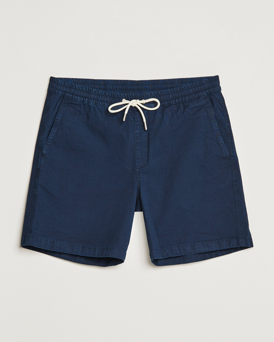 Herren | Shorts | NN07 | Gregor Tencel Drawstring Shorts Navy Blue
