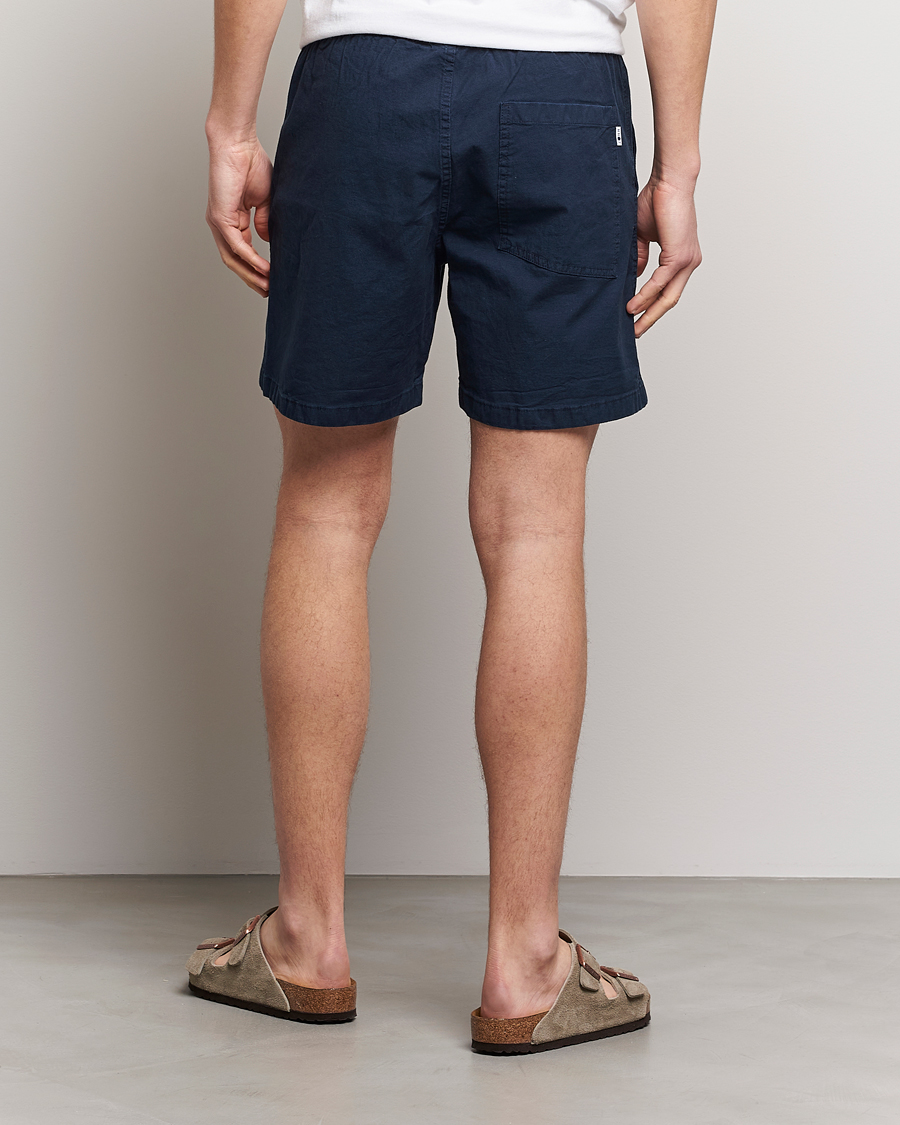 Herren | Shorts | NN07 | Gregor Tencel Drawstring Shorts Navy Blue