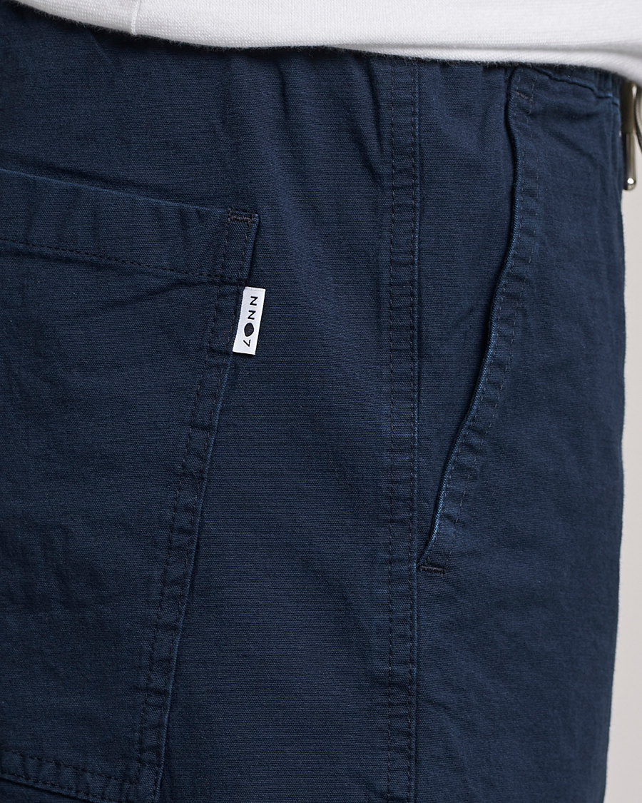 Herren | Shorts | NN07 | Gregor Tencel Drawstring Shorts Navy Blue