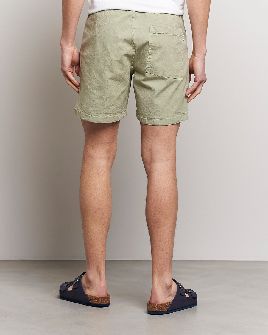 Herren | Shorts | NN07 | Gregor Tencel Drawstring Shorts Pale Green