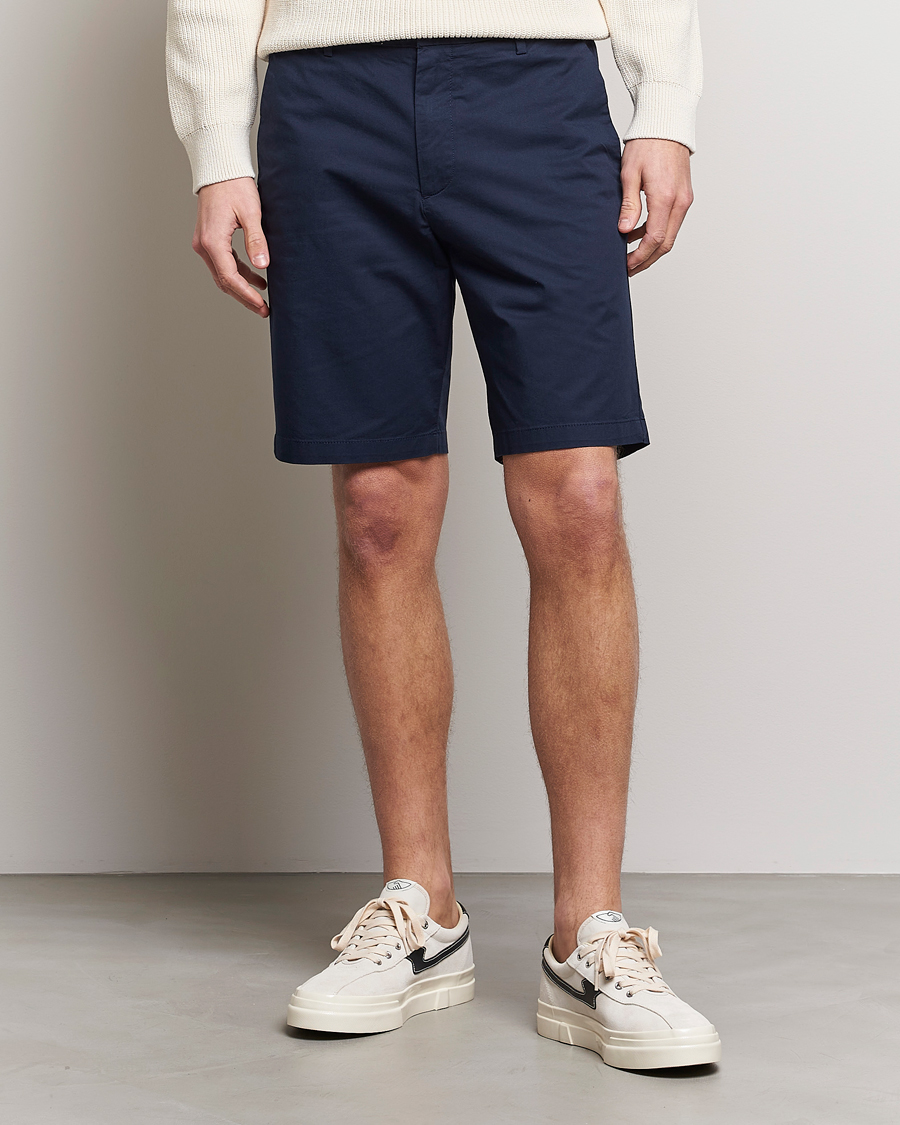 Herren | Chinoshorts | Dockers | Cotton Stretch Twill Chino Shorts Navy Blazer