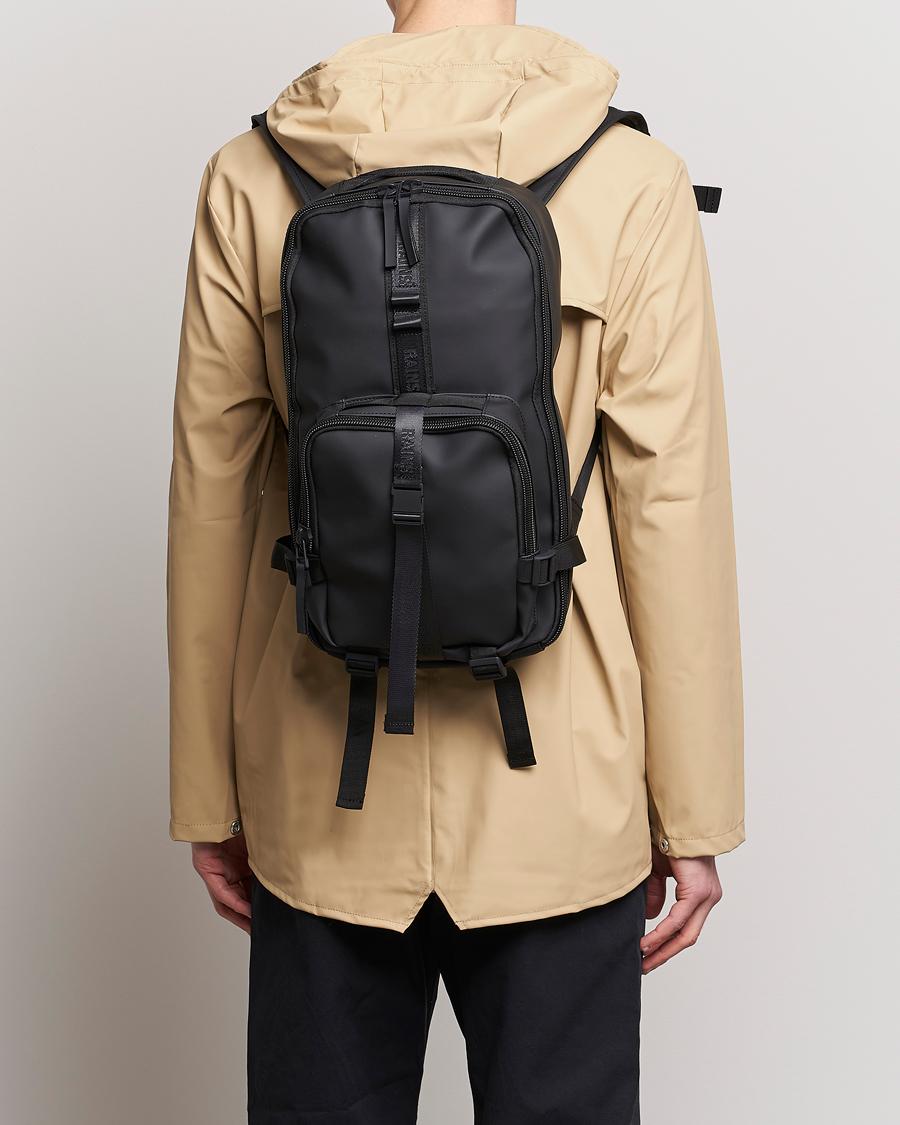 Herren | RAINS Trail Rucksack Black | RAINS | Trail Rucksack Black