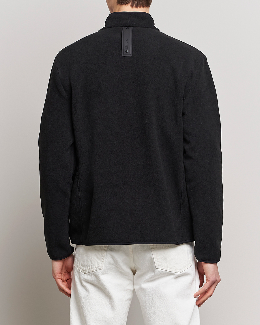Herren | Pullover | RAINS | Fleece Half-Zip Pullover Black