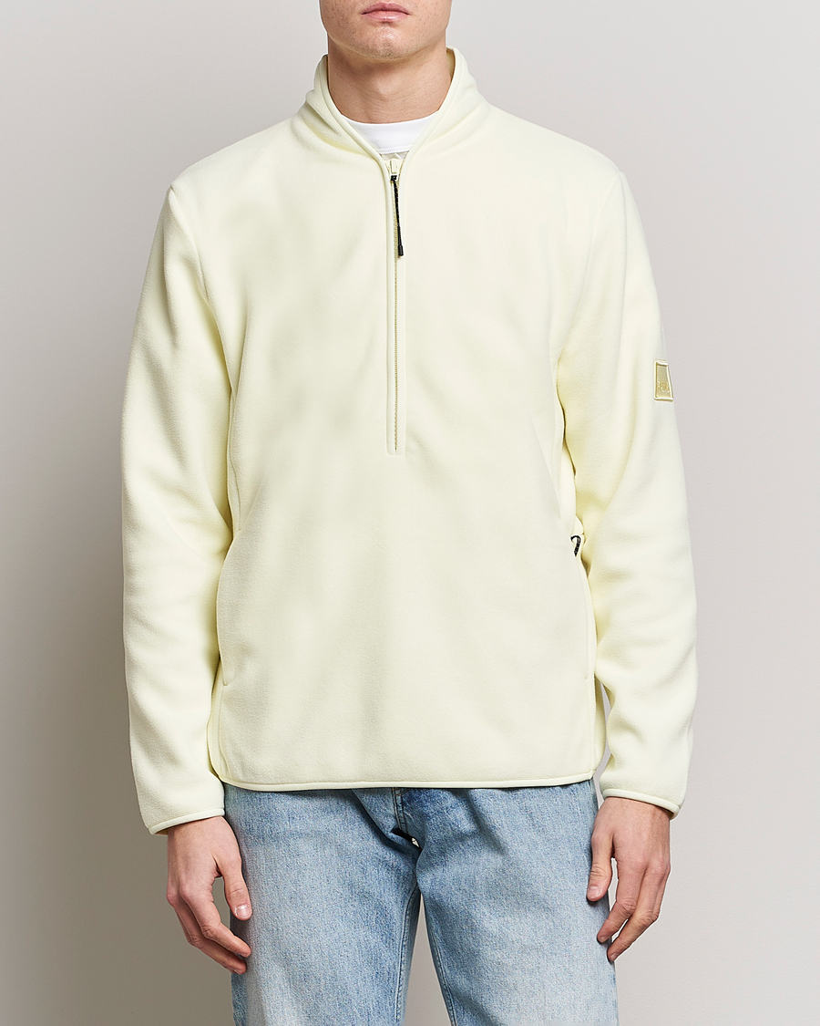 Herren | Pullover | RAINS | Fleece Half-Zip Pullover Straw