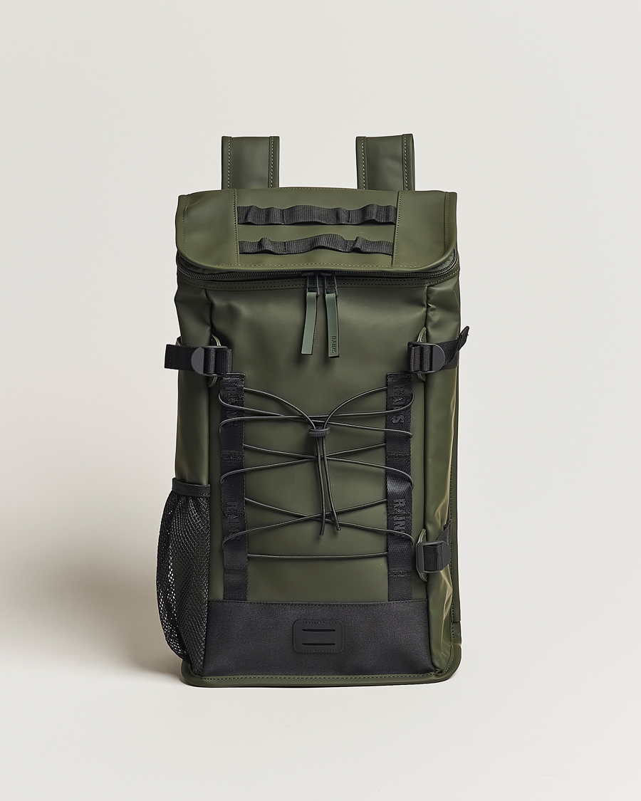Herren | RAINS Trail Mountaineer Backpack Green | RAINS | Trail Mountaineer Backpack Green