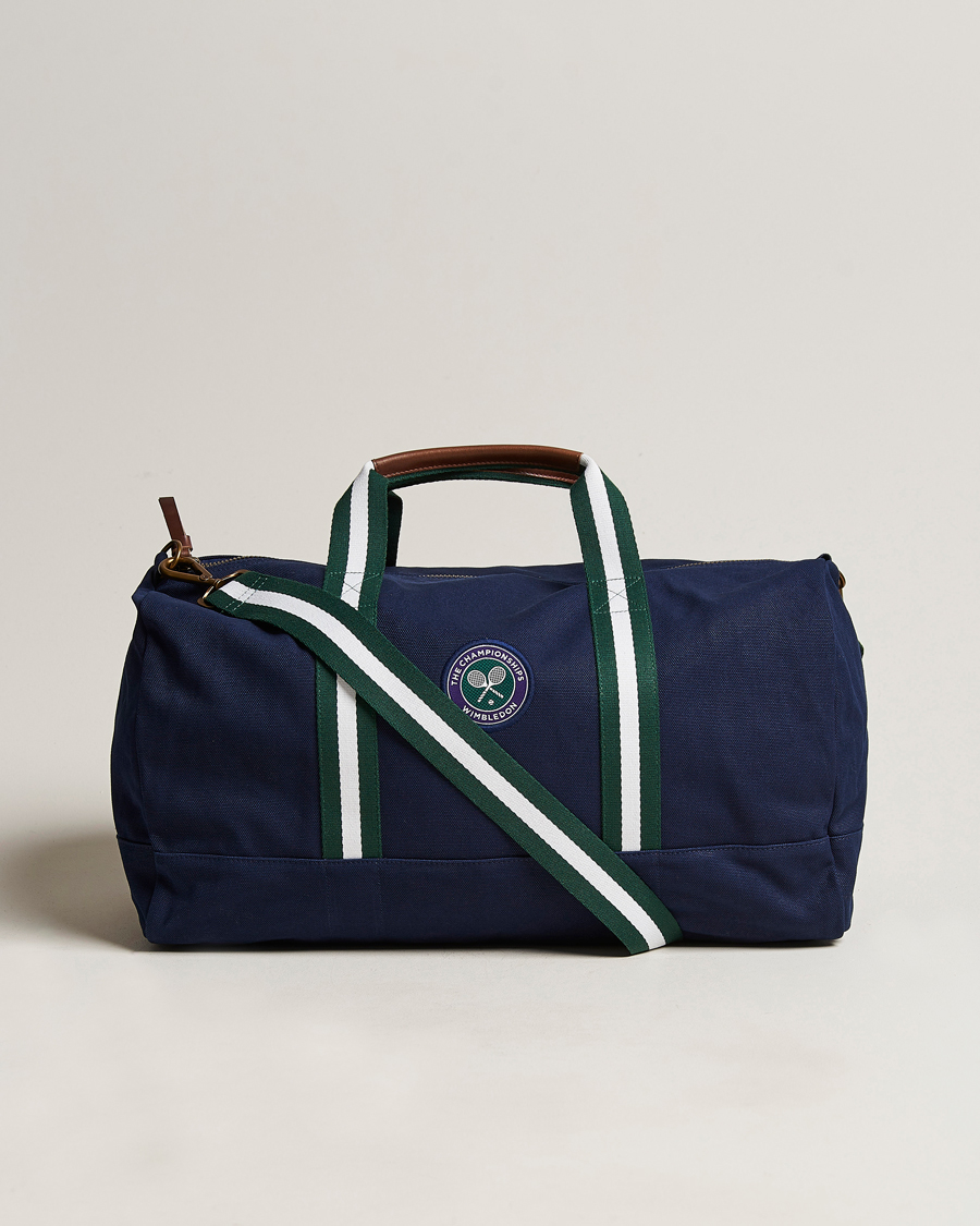 Herren | Polo Ralph Lauren Wimbledon Canvas Duffle Bag Navy | Polo Ralph Lauren | Wimbledon Canvas Duffle Bag Navy