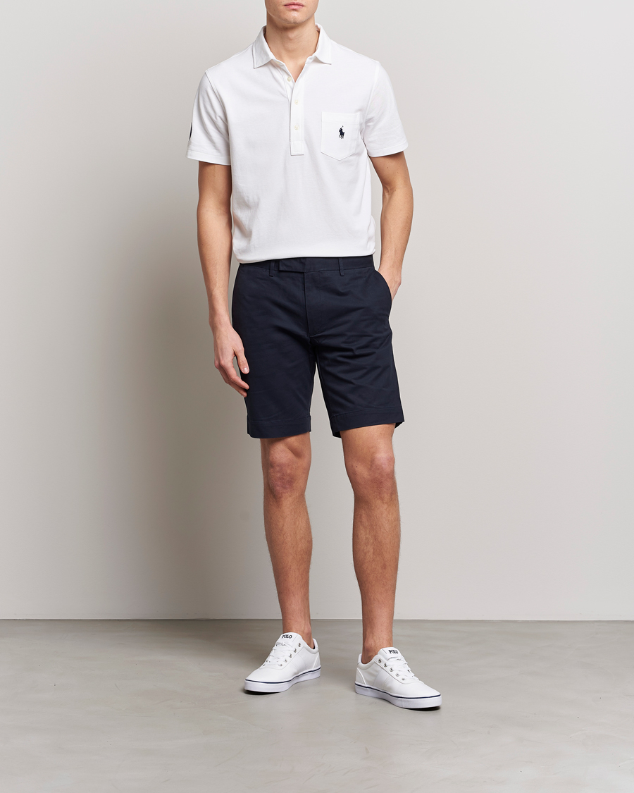 Herren | Poloshirts | Polo Ralph Lauren | Wimbledon Pocket Polo White
