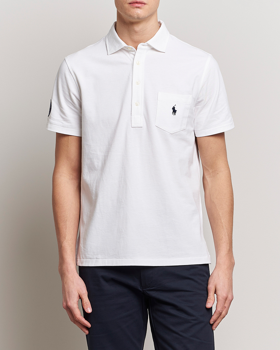 Herren | Poloshirts | Polo Ralph Lauren | Wimbledon Pocket Polo White