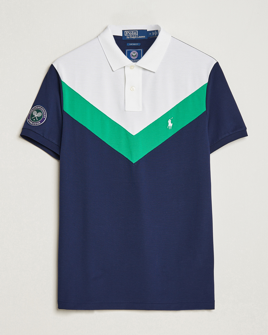 Herren | Poloshirts | Polo Ralph Lauren | Performance Wimbledon Polo Refined Navy Multi