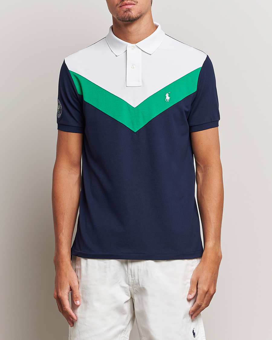 Herren | Poloshirts | Polo Ralph Lauren | Performance Wimbledon Polo Refined Navy Multi