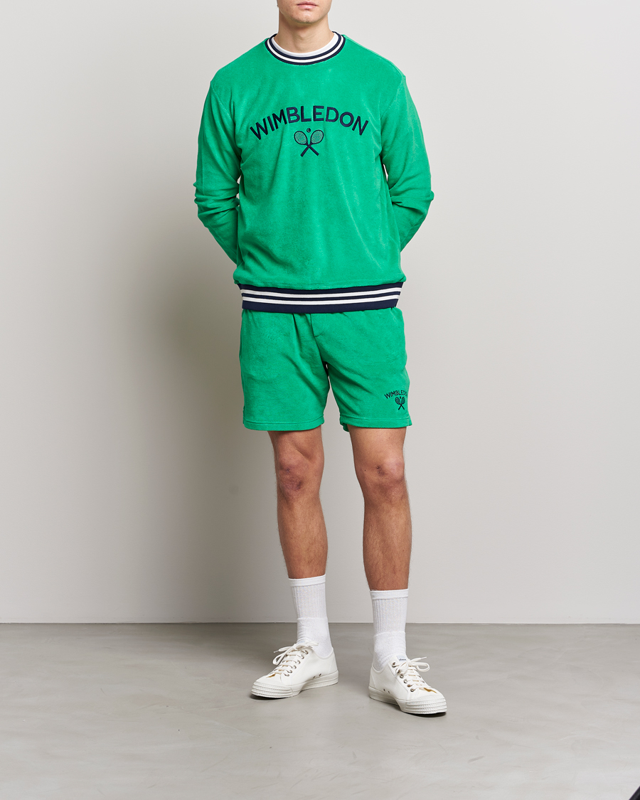 Herren | Shorts | Polo Ralph Lauren | Wimbledon Terry Sweatshorts Stem Green