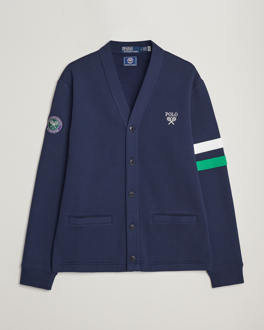 Herren | Pullover | Polo Ralph Lauren | Wimbledon Knitted Cardigan Refined Navy
