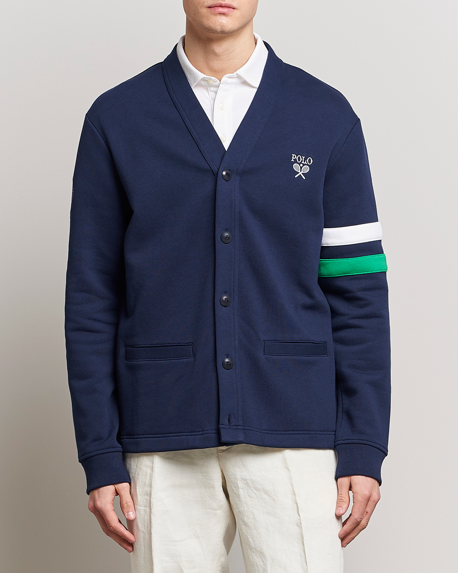 Herren | Pullover | Polo Ralph Lauren | Wimbledon Knitted Cardigan Refined Navy