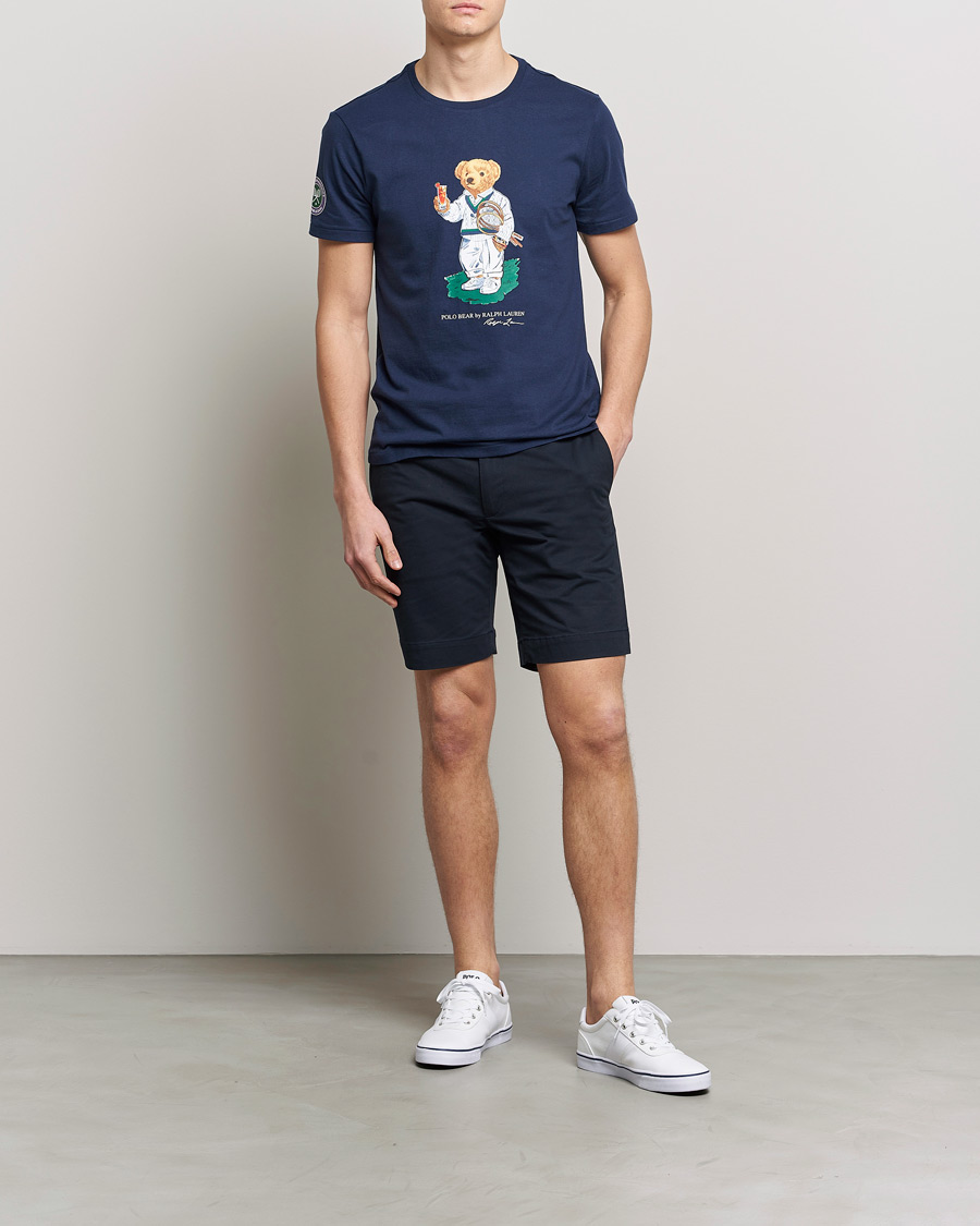 Herren | T-Shirts | Polo Ralph Lauren | Printed Wimbledon Bear Crew Neck T-Shirt Na