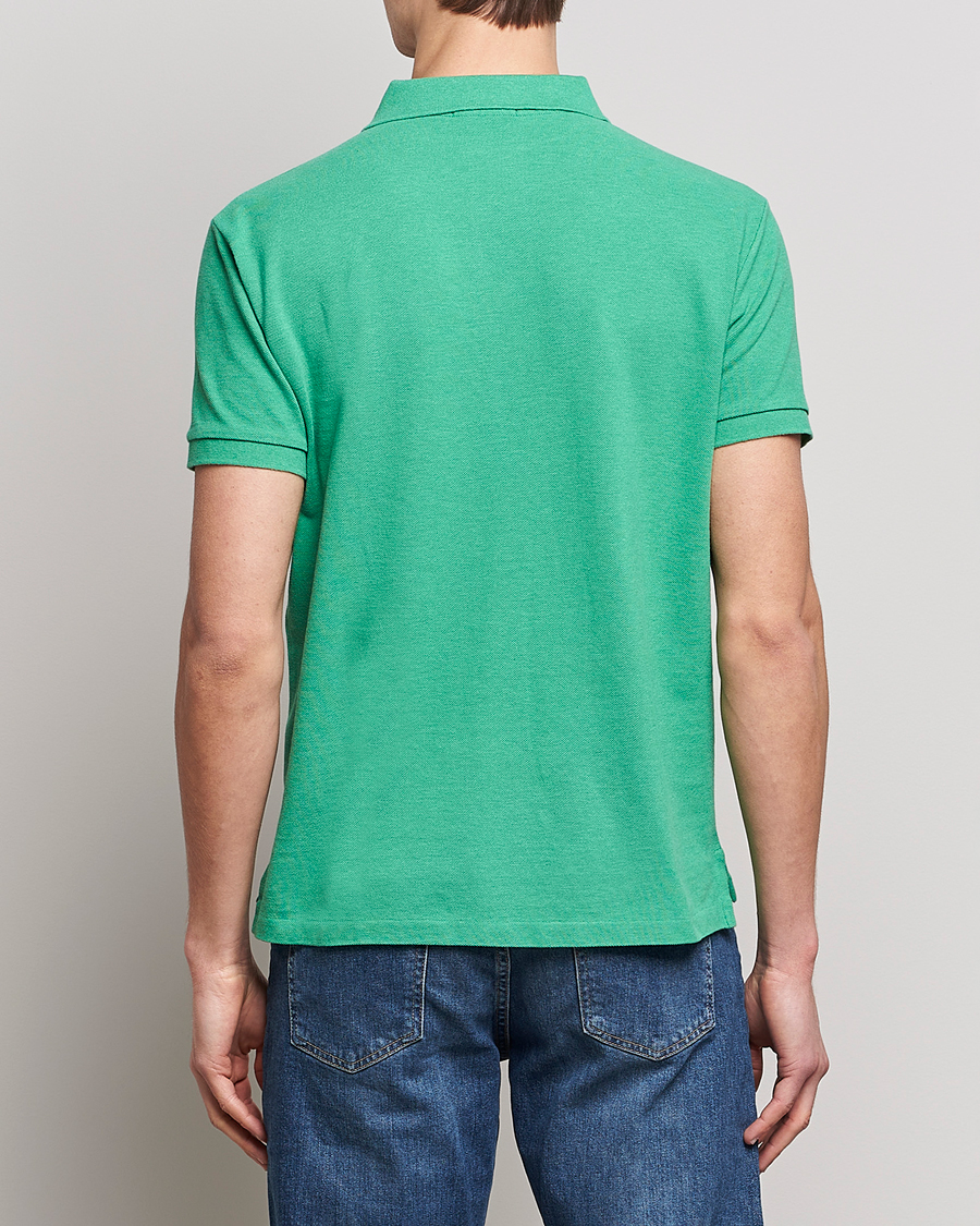 Herren | Poloshirts | Polo Ralph Lauren | Custom Slim Fit Polo Palm Green Heather