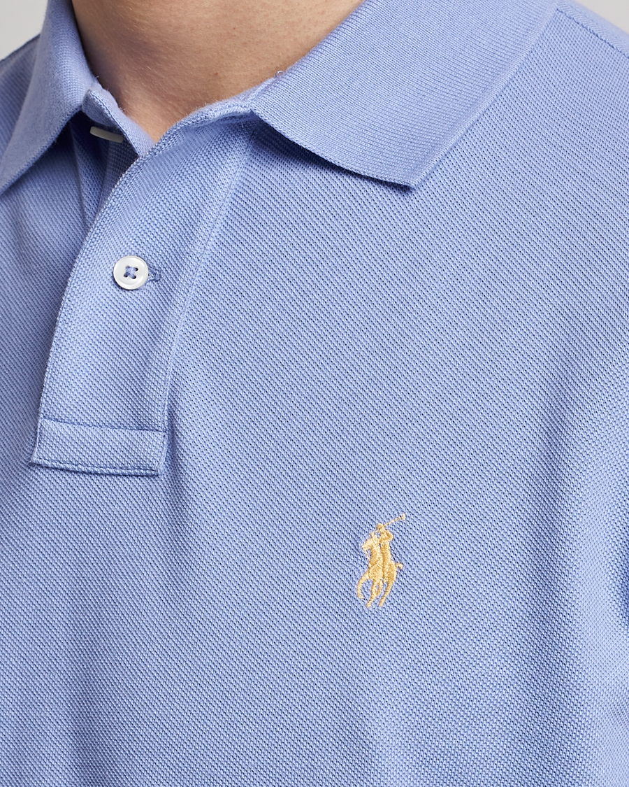 Herren | Poloshirts | Polo Ralph Lauren | Custom Slim Fit Polo Lafayette Blue