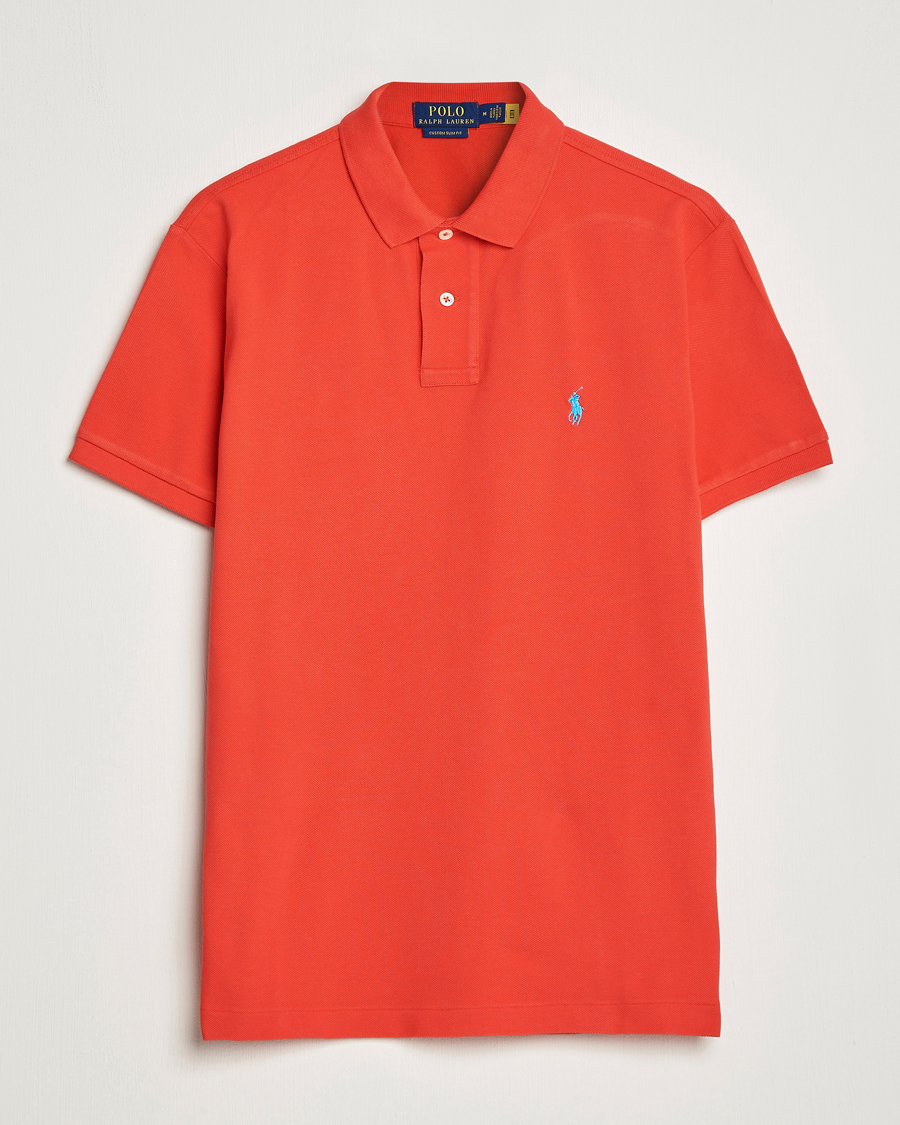 Herren | Poloshirts | Polo Ralph Lauren | Custom Slim Fit Polo Petal Rose