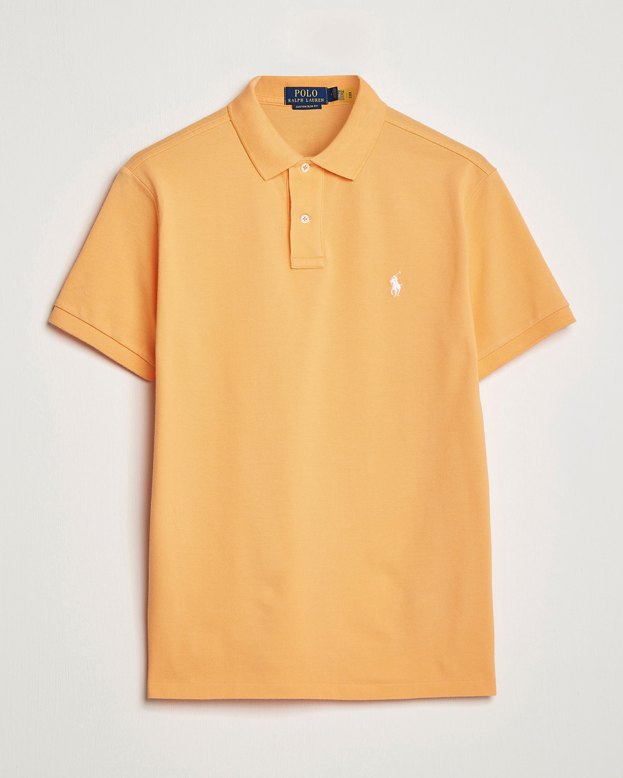 Herren | Poloshirts | Polo Ralph Lauren | Custom Slim Fit Polo Key West Orange