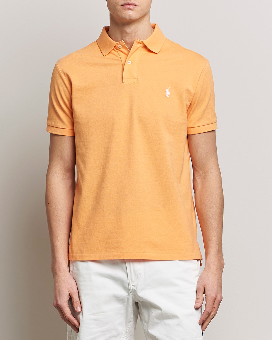 Herren | Poloshirts | Polo Ralph Lauren | Custom Slim Fit Polo Key West Orange