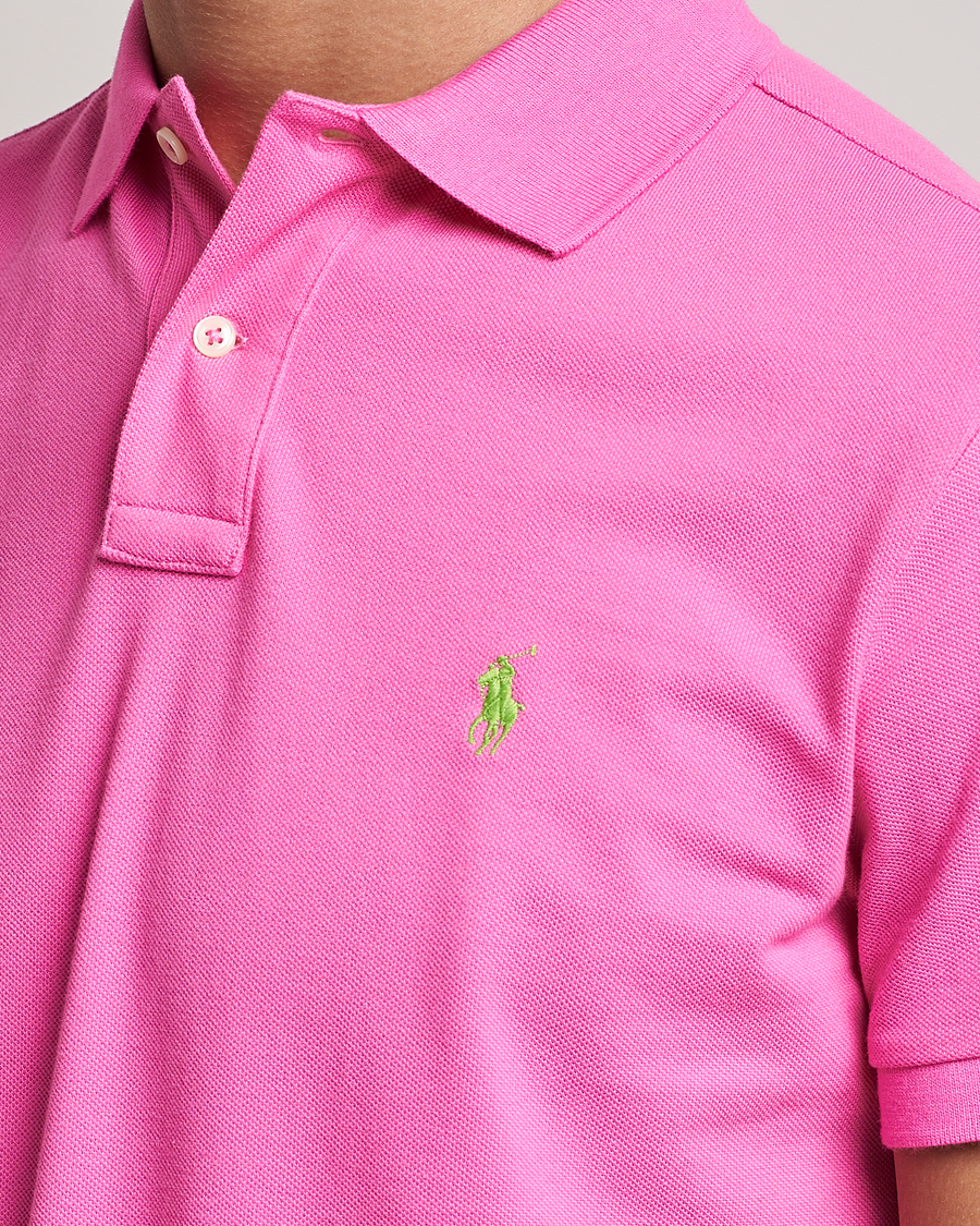 Herren | Poloshirts | Polo Ralph Lauren | Custom Slim Fit Polo Dalia Pink