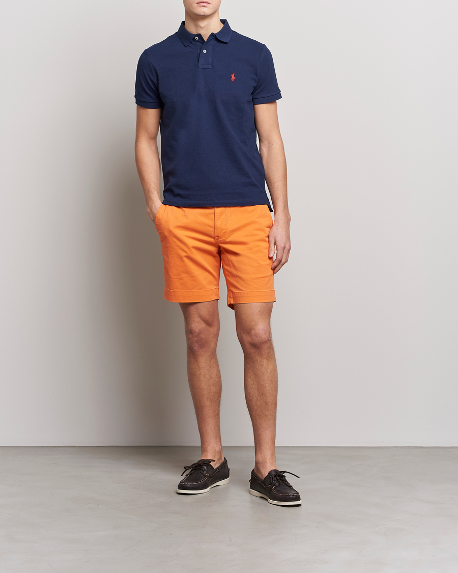 Herren | Shorts | Polo Ralph Lauren | Tailored Slim Fit Shorts Optic Orange