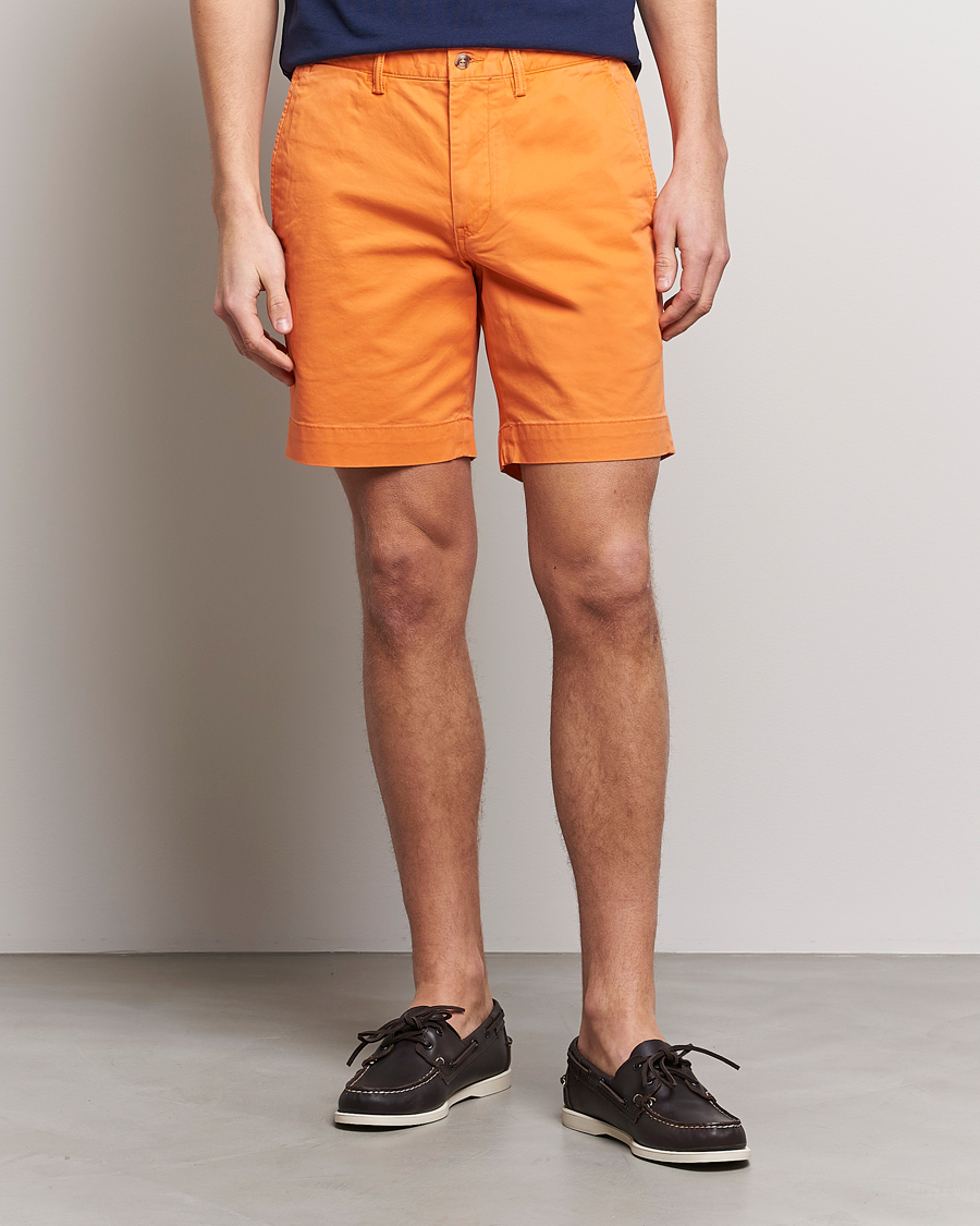 Herren | Shorts | Polo Ralph Lauren | Tailored Slim Fit Shorts Optic Orange