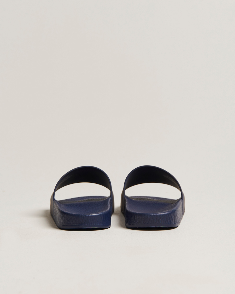 Herren | Polo Ralph Lauren Logo Slides Navy | Polo Ralph Lauren | Logo Slides Navy
