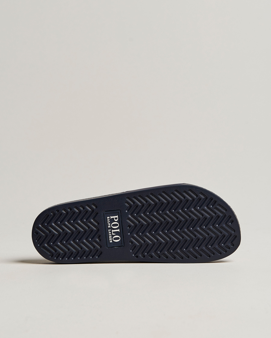 Herren | Polo Ralph Lauren Bear Slides Navy | Polo Ralph Lauren | Bear Slides Navy