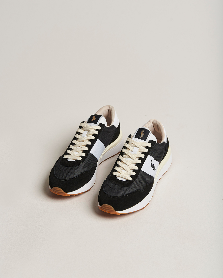Herren | Polo Ralph Lauren Train 89 Running Sneaker Black | Polo Ralph Lauren | Train 89 Running Sneaker Black