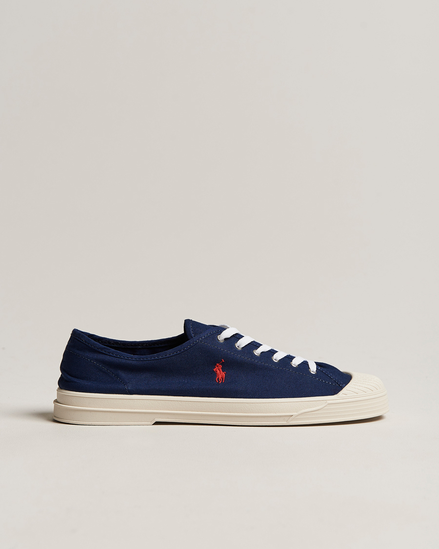 Herren | Polo Ralph Lauren Paloma Canvas Sneaker Newport Navy/Red | Polo Ralph Lauren | Paloma Canvas Sneaker Newport Navy/Red