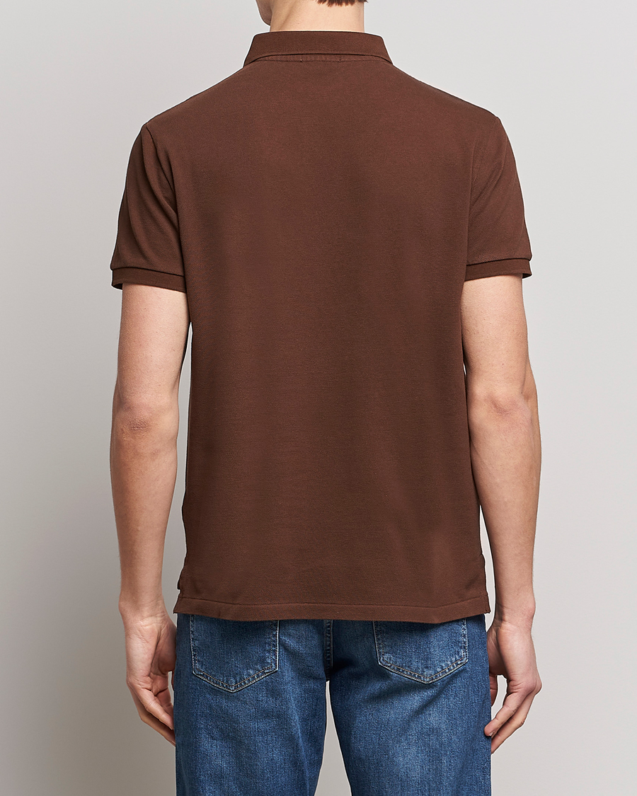 Herren | Poloshirts | Polo Ralph Lauren | Custom Slim Fit Polo Branch Brown